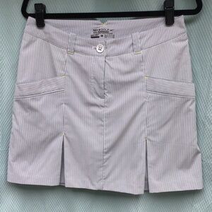 Nike Golf Tour Performance Dri-fit Pinstripe Golf Skort Skirt. Size 6
